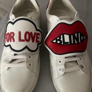 Gucci blind for love sneakers